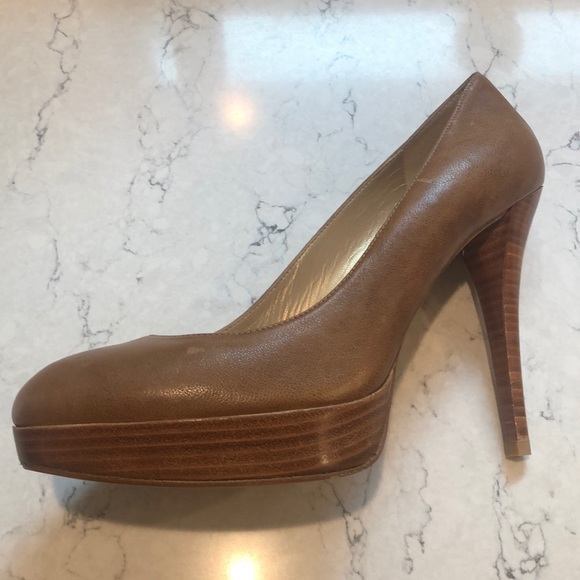 Stuart Weitzman “Rowswoon” Pumps- Toffee NIB - Picture 2 of 6